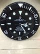 New Upgraded Copy Rolex Submariner w cyclops Wall Clock Solid Black (2)_th.jpg